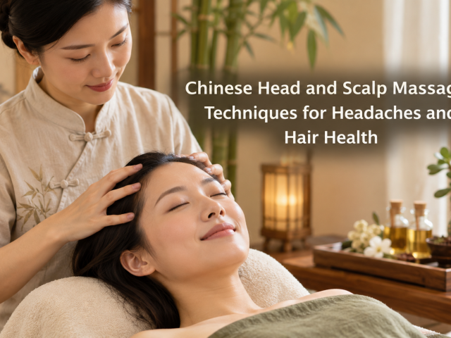 Relaxing Massage: Chinese Head & Scalp Techniques for Headaches